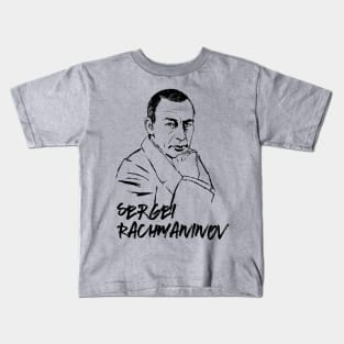 Sergei Rachmaninov Kids T-Shirt